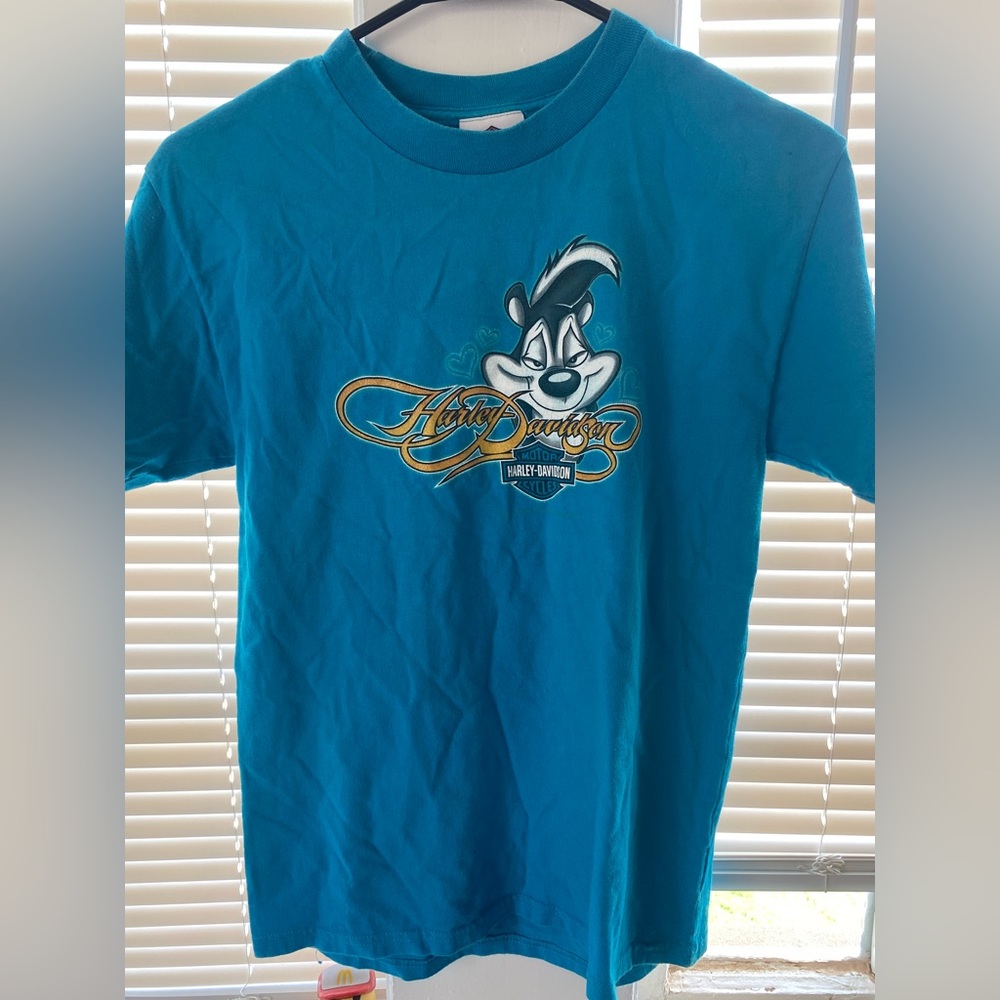 2010 Harley Davidson Looney Tunes shirt
